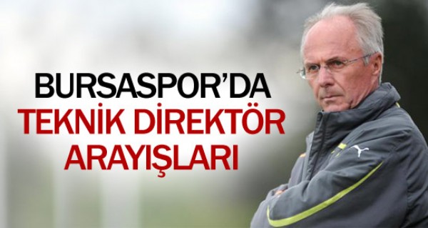 Bursaspor'da Eriksson sesleri